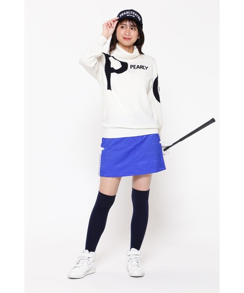 PEARLY GATES 中綿スカート　秋冬用　サイズ0 PEARLY GATES（パーリーゲイツ）の「【PEARLY GATES】ナイロン