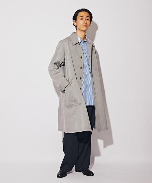 EDIFICE（エディフィス）の「ライトウェイト アトリエコート（その他アウター・メンズ・ネイビー/ライトグレー・MEDIUM/LARGE）」の3枚目の写真