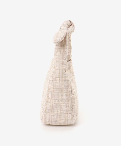 MAJESTIC LEGON(マジェスティックレゴン)の「リボンハンドルツイードバッグ(ハンドバッグ・レディース・ホワイト系その他2/グレー系その他・FREE)」の10枚目の写真