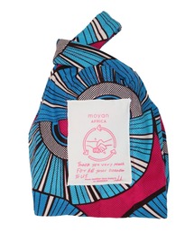 <moyan ecri>アフリカンファブリックミニキルトBAG