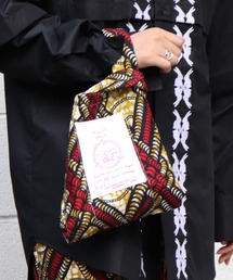 moyan ecri（モヤン エクリ）の「<moyan ecri>アフリカンファブリックミニキルトBAG（ハンドバッグ）」