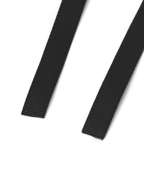 LOWRYS FARM（ローリーズファーム）の「リボンチビクリップ　102451（バレッタ/ヘアクリップ・レディース・ブラック/その他/ブラック系その他・FREE）」の9枚目の写真