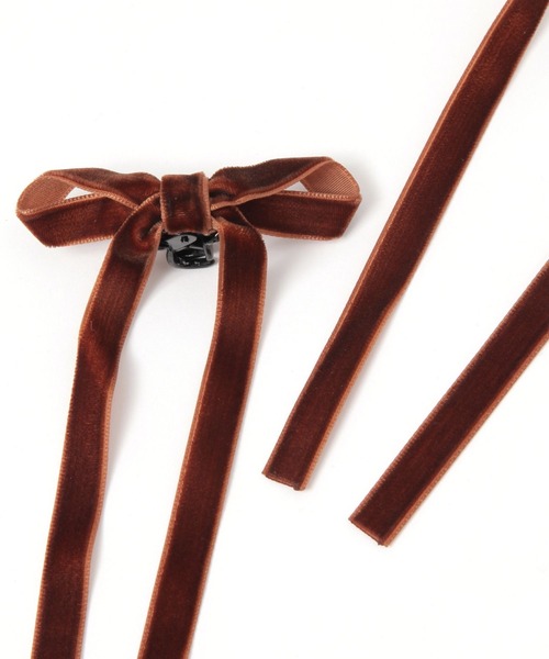 LOWRYS FARM（ローリーズファーム）の「リボンチビクリップ　102451（バレッタ/ヘアクリップ・レディース・ブラック/その他/ブラック系その他・FREE）」の14枚目の写真