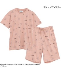 【完売】《ポケットモンスター》 ポケモン メンズ 半袖 ハーフパンツ ルームウェア パジャマ