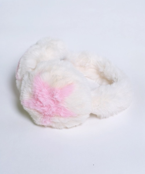 shopnikoniko（ショップニコニコ）の「星マーク フェイクファー イヤーマフ 耳あて もこもこ（イヤーマフ・レディース・ブラウン/グレー/ホワイト/ブラック・フリー）」の19枚目の写真