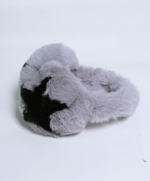 shopnikoniko（ショップニコニコ）の「星マーク フェイクファー イヤーマフ 耳あて もこもこ（イヤーマフ・レディース・ブラウン/グレー/ホワイト/ブラック・フリー）」の20枚目の写真