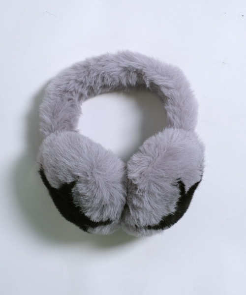 shopnikoniko（ショップニコニコ）の「星マーク フェイクファー イヤーマフ 耳あて もこもこ（イヤーマフ・レディース・ブラウン/グレー/ホワイト/ブラック・フリー）」の21枚目の写真