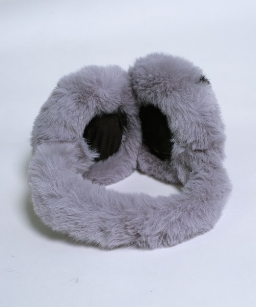 shopnikoniko（ショップニコニコ）の「星マーク フェイクファー イヤーマフ 耳あて もこもこ（イヤーマフ・レディース・ブラウン/グレー/ホワイト/ブラック・フリー）」の22枚目の写真