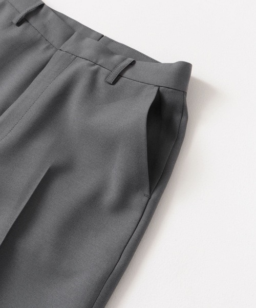 URBAN RESEARCH ROSSO WOMEN（アーバンリサーチ　ロッソ）の「シャンブレーセンタープレスストレートパンツ（その他パンツ・レディース・ライトカーキ/ネイビー・36/38）」の20枚目の写真