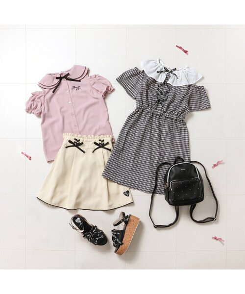 algy（アルジー）の「合皮リュック（バックパック/リュック・キッズ・ブラック/サックスブルー/オフホワイト・FREE）」の12枚目の写真