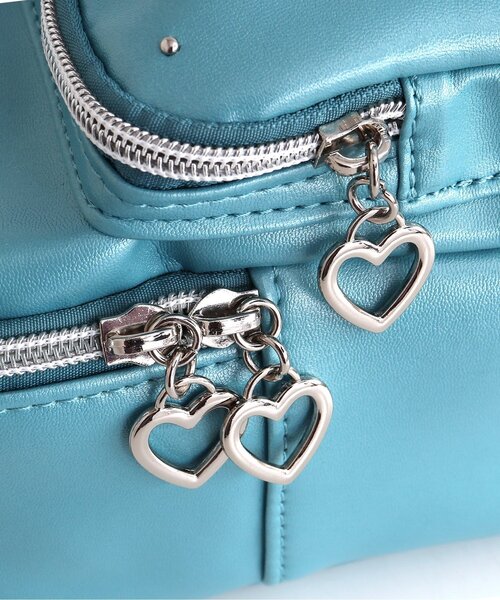 algy（アルジー）の「合皮リュック（バックパック/リュック・キッズ・ブラック/サックスブルー/オフホワイト・FREE）」の15枚目の写真