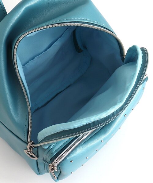 algy（アルジー）の「合皮リュック（バックパック/リュック・キッズ・ブラック/サックスブルー/オフホワイト・FREE）」の17枚目の写真