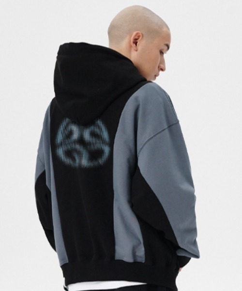 MAHAGRID（マハグリッド）の「『mahagrid/マハグリッド』ECLIPSE LOGO HOOD ZIP-UP/エクリプスロゴジップアップパーカー（パーカー・メンズ・ブラック/カーキ・M/L）」の15枚目の写真