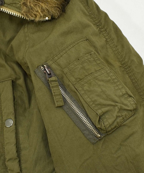 Abercrombie&Fitch(アバークロンビーアンドフィッチ)の「【ヴィンテージ古着】ABERCROMBIE AND FITCH/アバクロンビー&フィッチ N-3Bタイプ フライトジャケット(その他アウター・メンズ・カーキ・MEDIUM)」の13枚目の写真