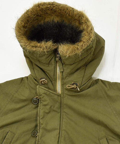 Abercrombie&Fitch(アバークロンビーアンドフィッチ)の「【ヴィンテージ古着】ABERCROMBIE AND FITCH/アバクロンビー&フィッチ N-3Bタイプ フライトジャケット(その他アウター・メンズ・カーキ・MEDIUM)」の8枚目の写真