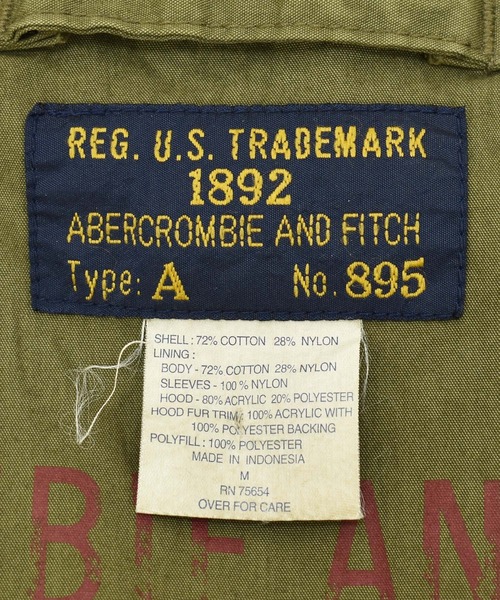 Abercrombie&Fitch(アバークロンビーアンドフィッチ)の「【ヴィンテージ古着】ABERCROMBIE AND FITCH/アバクロンビー&フィッチ N-3Bタイプ フライトジャケット(その他アウター・メンズ・カーキ・MEDIUM)」の4枚目の写真