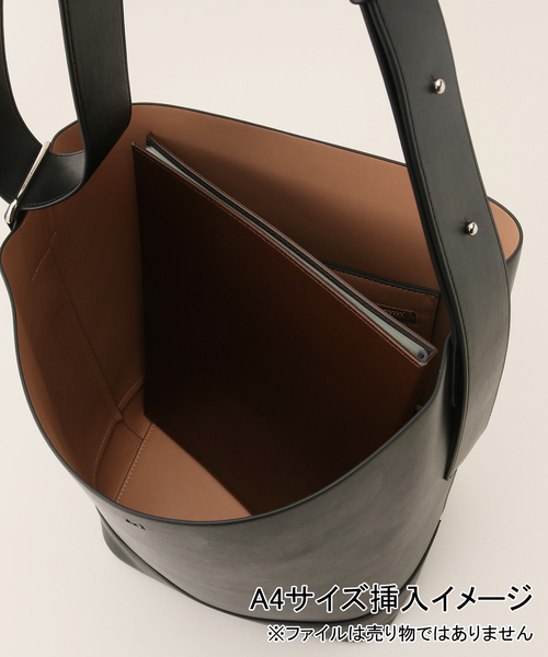 &MyuQ / アンドミュークJUNOショルダーバッグ　ブラック &MyuQ/アンドミューク】JUNO mini：ショルダーバッグ