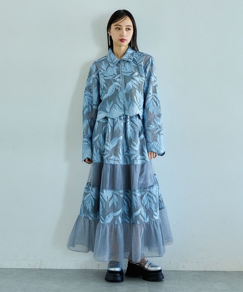 HARE（ハレ）の「メッシュシシュウショートシャツ（）」 - WEAR