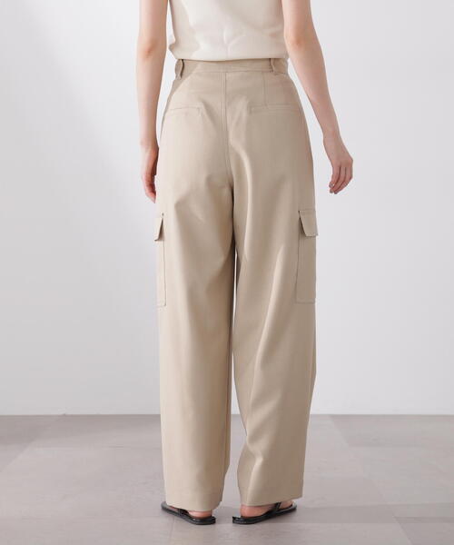 N.（N. Natural Beauty Basic）（エヌエヌナチュラルビューティーベーシック）の「【S Size Line】◆アウトポケットテーパードパンツ（スウェットパンツ・レディース・ブラウン/ベージュ・SMALL/MEDIUM）」の12枚目の写真