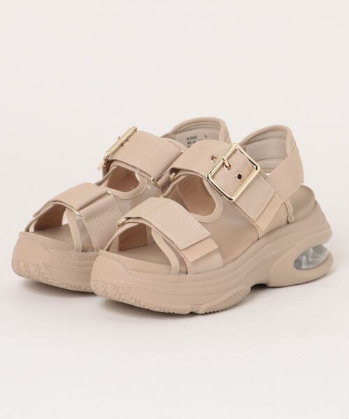 ABC-MART(エービーシーマート)の「ABC SELECT エービーシーセレクト VL TULE SND 6.5 ボリュームチュールサンダル 6.5 W2043 BEIGE(サンダル・レディース・ベージュ・MEDIUM/SMALL/X-LARGE/LARGE)」の3枚目の写真