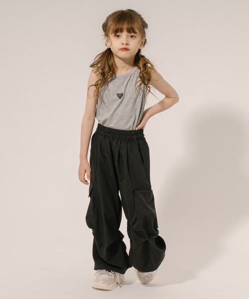 URBAN CHERRY(アーバンチェリー)の「カラーカーゴパンツ(カーゴパンツ・キッズ・ピンク/ブラック・120cm/130cm/140cm/150cm)」の14枚目の写真