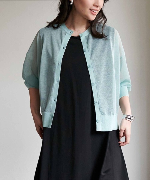 未使用 JILLSTUART シアークルーネックカーディガン - メルカリ
