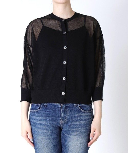 Gymphlex シアークルーネックカーディガン 新品 楽天市場】【MORE】【SALE 20%OFF】ジムフレックス シアー