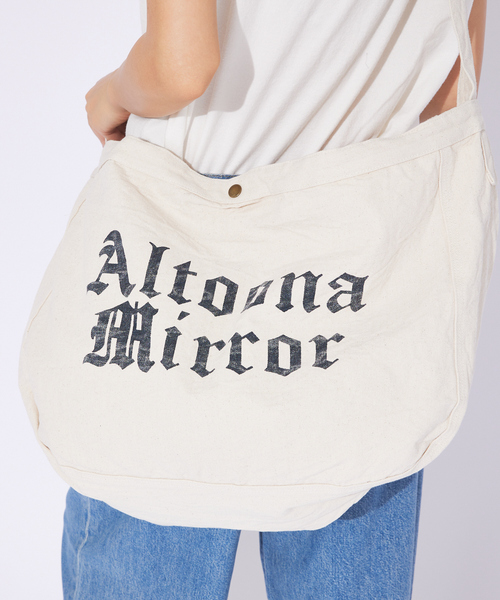 ABAHOUSE(アバハウス)の「【REPRODUCT】Newspaper Bag/ニュースペーパーバッグ/キャンバス ショルダーバッグ(ショルダーバッグ・メンズ・ホワイト系その他3/ホワイト系その他2/ホワイト系その他・フリー)」の13枚目の写真