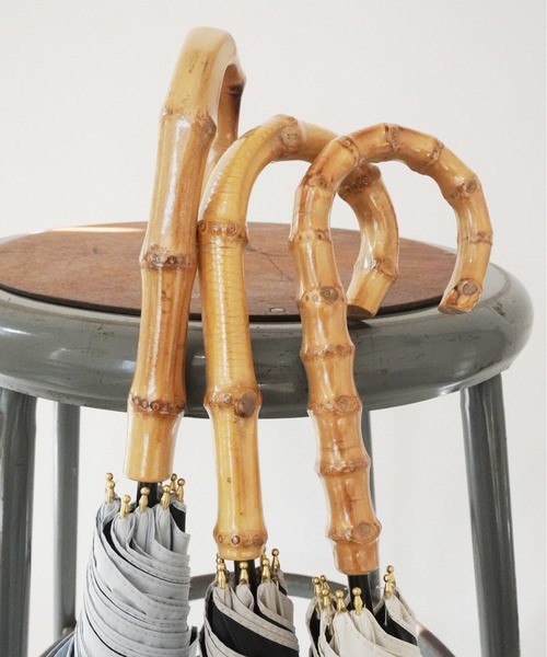 Port（ポート）の「完全遮光100% 晴雨兼用 バンブー 日傘 / 長傘 / UPF50+ / UVカット / 一級遮光（長傘・レディース・ライトブルー/ネイビー/ピンクベージュ/ブラウン/グレー/アイボリー・FREE）」の9枚目の写真