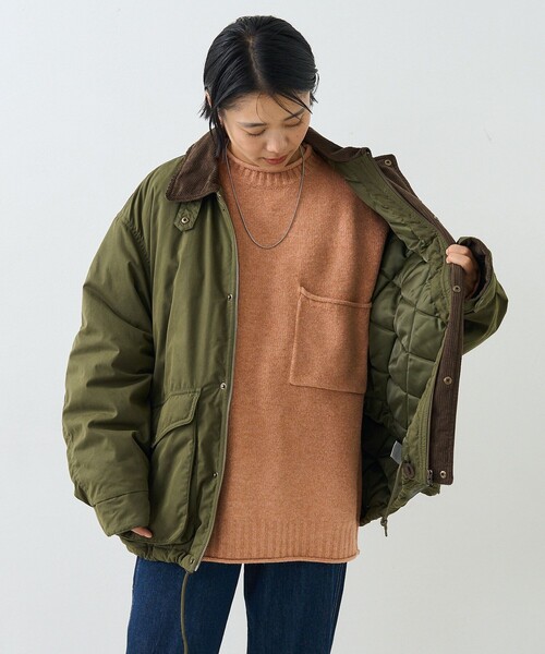 FREAK'S STORE（フリークスストア）の「ブルゾン（ダウンジャケット/コート・レディース・ブラック・ﾌﾘ-）」の6枚目の写真