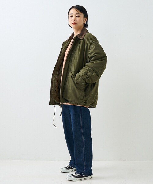 FREAK'S STORE（フリークスストア）の「ブルゾン（ダウンジャケット/コート・レディース・ブラック・ﾌﾘ-）」の8枚目の写真