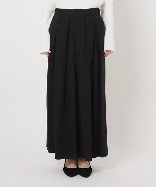 journal standard L'essage（ジャーナルスタンダードレサージュ）の「《追加2》コットンリネンキュロットパンツ（その他パンツ・レディース・ブルー/カーキ/ブラック・FREE）」の17枚目の写真