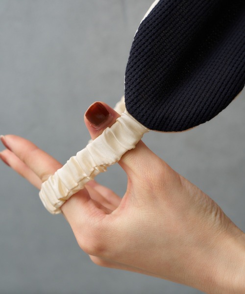 BIRTHDAY BAR(バースデイバー)の「Beauty Sleep Silk eye mask シルク混アイマスク(トラベルグッズ・レディース・アイボリー・フリー)」の3枚目の写真