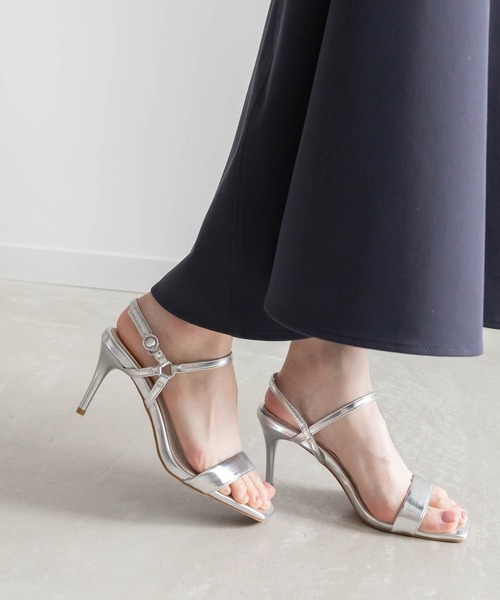 【セール】メタルリング ストラップサンダル（サンダル）｜RANDA（ランダ）