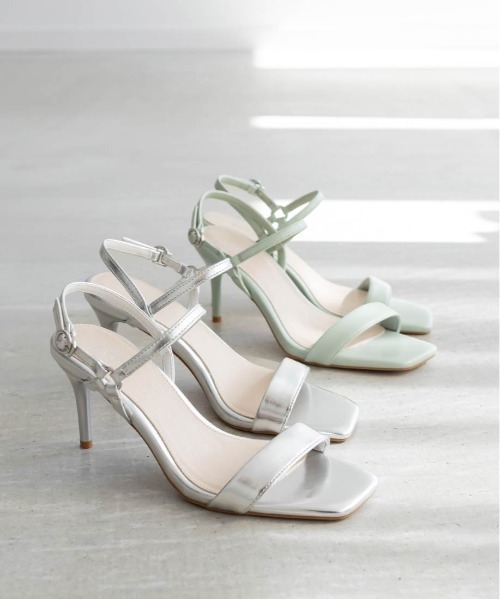 【セール】メタルリング ストラップサンダル（サンダル）｜RANDA（ランダ）