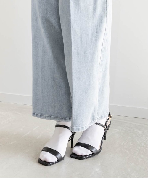 【セール】メタルリング ストラップサンダル（サンダル）｜RANDA（ランダ）