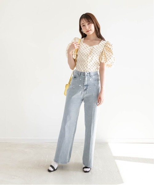 【セール】メタルリング ストラップサンダル（サンダル）｜RANDA（ランダ）