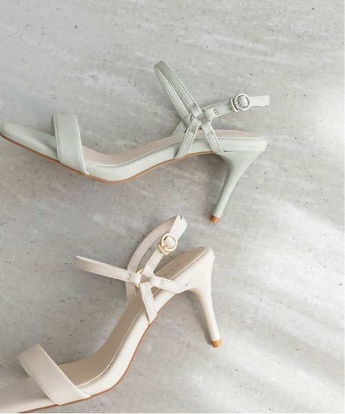 【セール】メタルリング ストラップサンダル（サンダル）｜RANDA（ランダ）