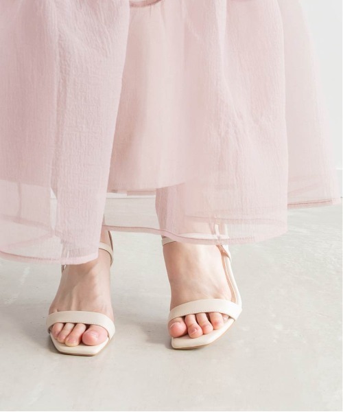 【セール】メタルリング ストラップサンダル（サンダル）｜RANDA（ランダ）