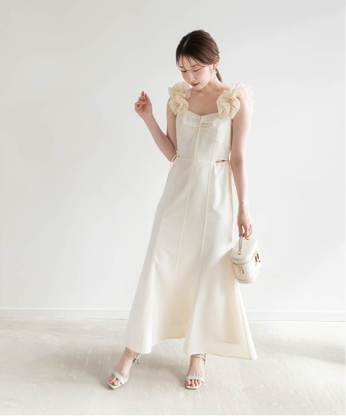 【セール】メタルリング ストラップサンダル（サンダル）｜RANDA（ランダ）