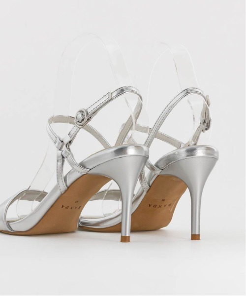 【セール】メタルリング ストラップサンダル（サンダル）｜RANDA（ランダ）