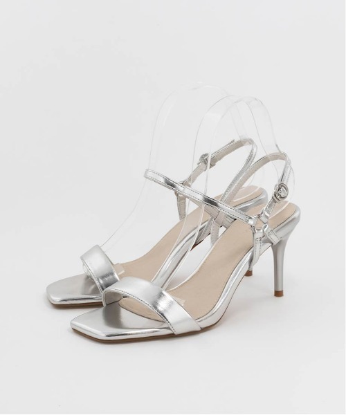 【セール】メタルリング ストラップサンダル（サンダル）｜RANDA（ランダ）