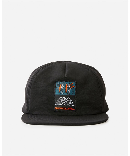 rip curl（リップカール）の「【RIPCURL（リップカール）】M JOURNEYS RIDER SB CAP キャップ（キャップ・メンズ・ブラック・FREE）」の2枚目の写真