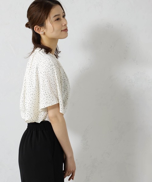 FOUND GOOD(ファウンドグッド)の「接触冷感・UV. 速乾・お手入れ簡単コタットスキッパーシャツ(シャツ/ブラウス・レディース・ブラック/ホワイト系5/ブラウン系5/グレー系/ブルー系/ブルー系1/グレー系1/ピンク系・L/M/S)」の19枚目の写真