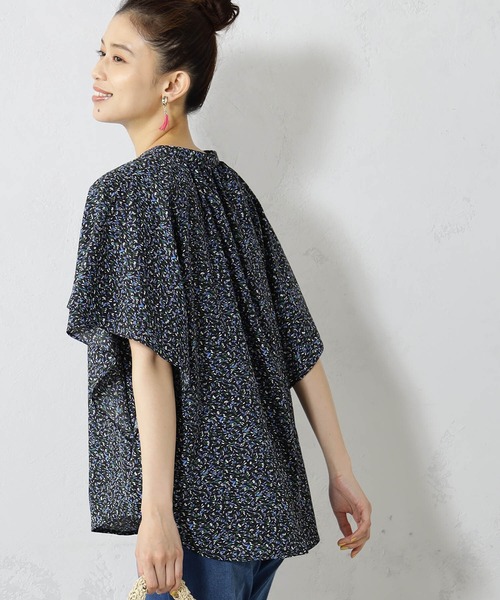 FOUND GOOD(ファウンドグッド)の「接触冷感・UV. 速乾・お手入れ簡単コタットスキッパーシャツ(シャツ/ブラウス・レディース・ブラック/ホワイト系5/ブラウン系5/グレー系/ブルー系/ブルー系1/グレー系1/ピンク系・L/M/S)」の22枚目の写真