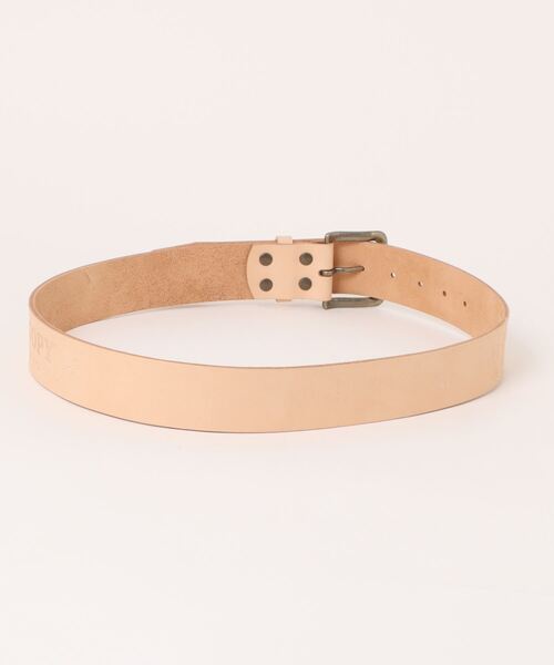 SNOOPY×OLD BETTY'S（スヌーピーカケルオールドベティーズ）の「【日本製】スヌーピー 【SNOOPY】 Embossed Leather Belt(A-Friend柄)（ベルト・レディース・ブラック/ナチュラル/ブラウン/キャメル・FREE）」の5枚目の写真