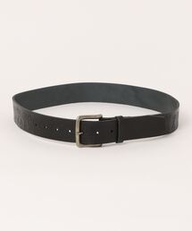 SNOOPY×OLD BETTY'S | 【日本製】スヌーピー 【SNOOPY】 Embossed Leather Belt(A-Friend柄)(ベルト)