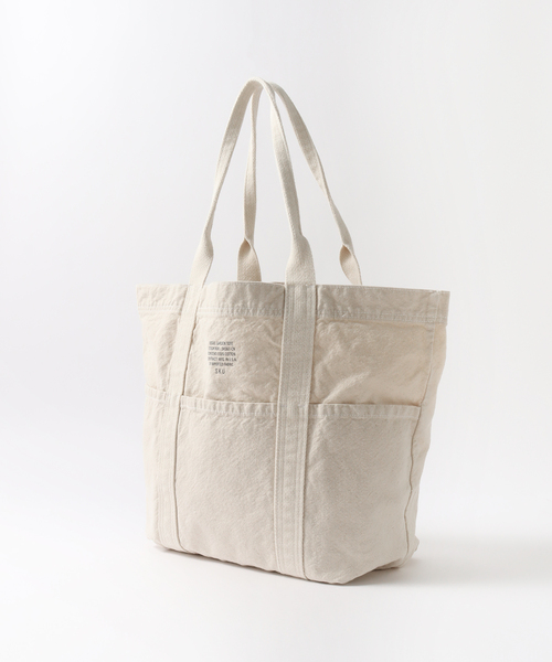 SAVE KHAKI UNITED(セーブカーキユナイテッド)の「SAVE KHAKI UNITED / GARDEN TOTE(トートバッグ・メンズ・アイボリー/ピンク/ベージュ系その他・FREE)」の2枚目の写真