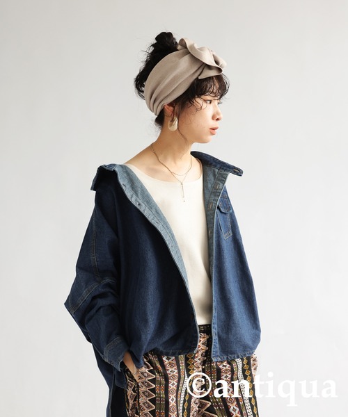 antiqua（アンティカ）の「リボンヘアバンド（ヘアバンド・レディース・ベージュ/ブラック・FREE）」の15枚目の写真