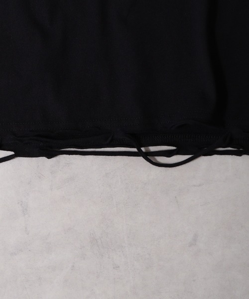 RE730（アールイーセブンサーティー）の「RE730 ダメージTシャツ（Tシャツ/カットソー・メンズ・ブラック系1/ブラック・M/XL/L）」の12枚目の写真